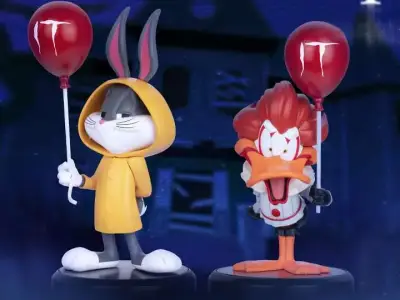 Figurine mini egg attack 100th warner bros studio serie: it